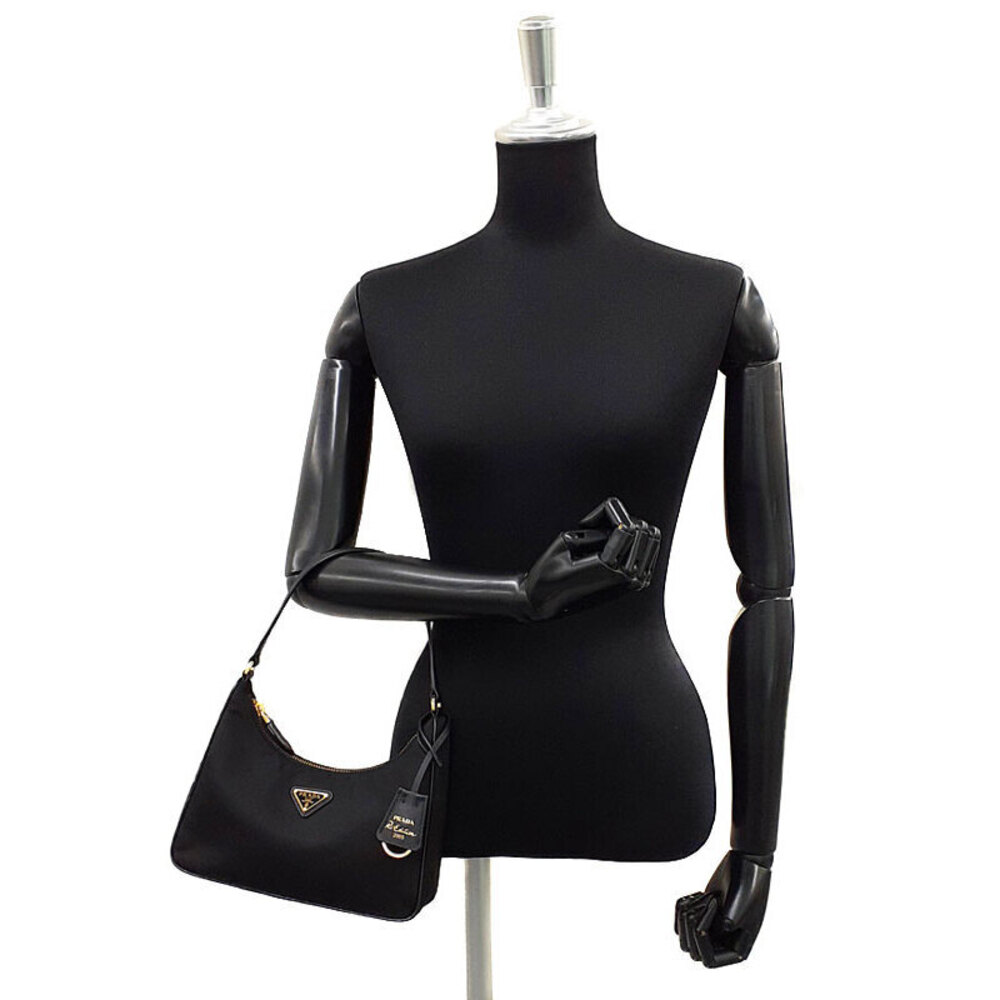 Prada Bag Black Edition Handbag Re Nero Re Hobo - Picture 9 of 9